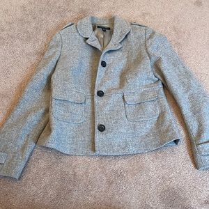 Gray Banana Republic Light Pea a coat - L